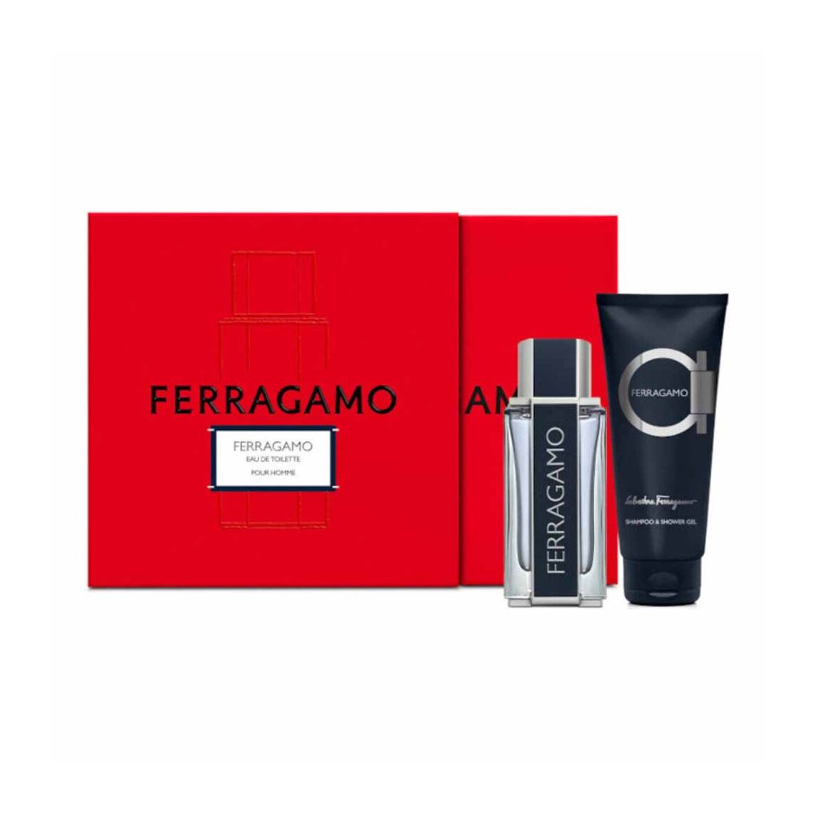 Salvatore Ferragamo Ferragamo For Men Eau de Toilette 50ml + Shampoo & Shower Gel 100ml