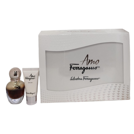 Salvatore Ferragamo Amo Ferragamo For Women Eau de Parfum 30ml + Body Lotion 30ml