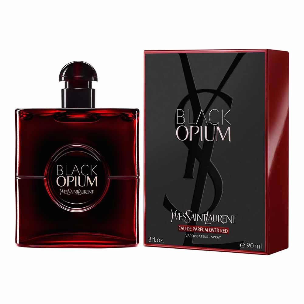 Yves Saint Laurent Black Opium For Women Eau de Parfum Over Red 90ml
