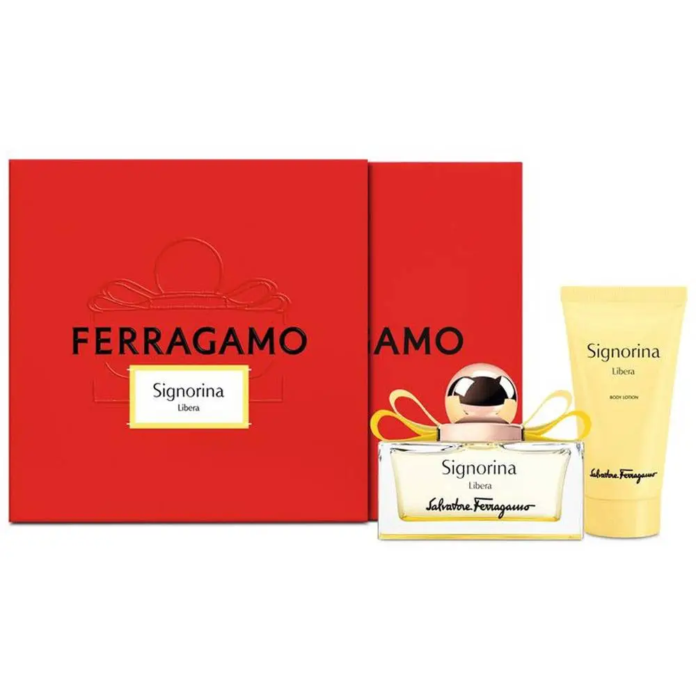 Salvatore Ferragamo Signorina Libera For Women Eau de Parfum 50 + Body Lotion 50ml